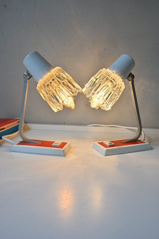 Two charming vintage night lights