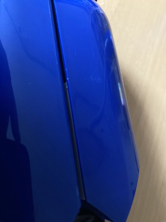 Image 1 of 2x Space Age Z-vouwbare wandlamp in monochroom blauw ontwerp gebaseerd op Manon