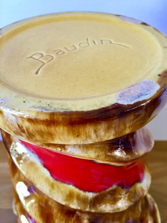 Grande vaso in ceramica smaltata firmato Baudin – Vasi (photo 5 of 18)