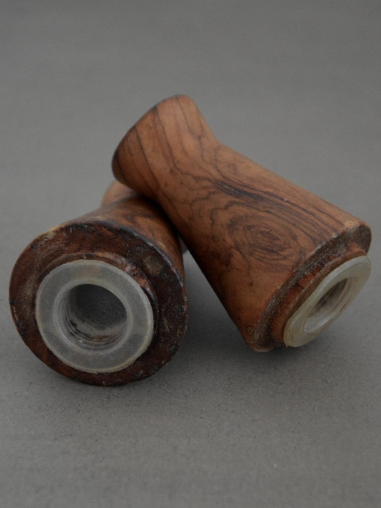 Vintage Wooden Salt and Pepper Shaker, Scandinavian/Brutalist/Mid