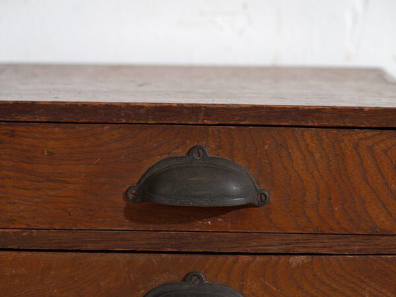 Artist storage chest Japanese ten-drawer cabinet – Showa Period (c.1950–1979) – Chest of drawers, Metal (photo 38 of 40)