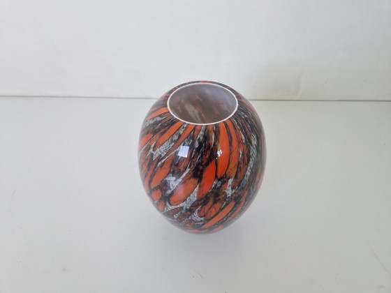 Image 1 of Handmade Italian Glass Vase