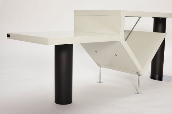 Attyka 2 Console Table Designed by Jacob Jensen for Bang & Olufsen, Denmark, 1980’s – Wood (photo 8 of 18)