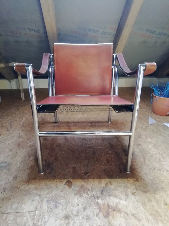 Image 1 of Le Corbusier LC1 (Prod. No. 0306), armchair with dossier basculant