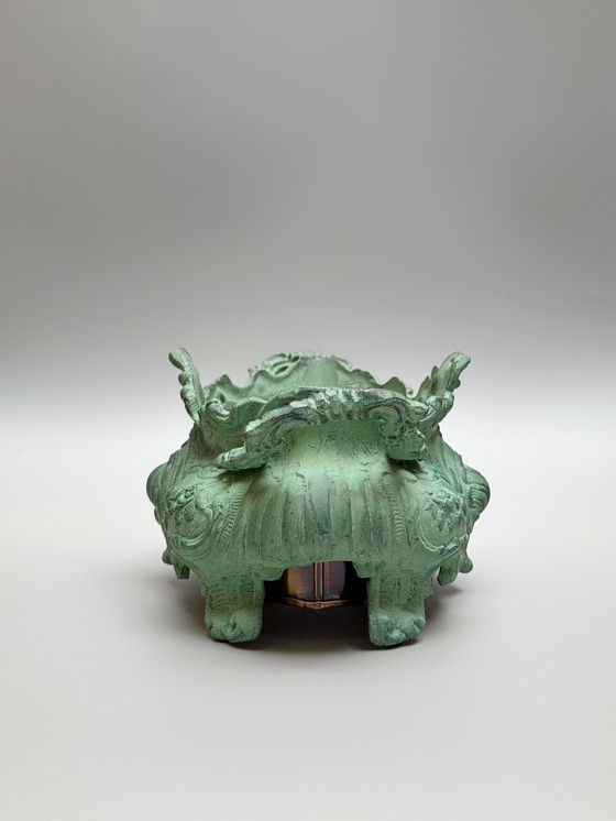 Image 1 of Bronze Jardinière in Rococo Style – Louis XV Influence