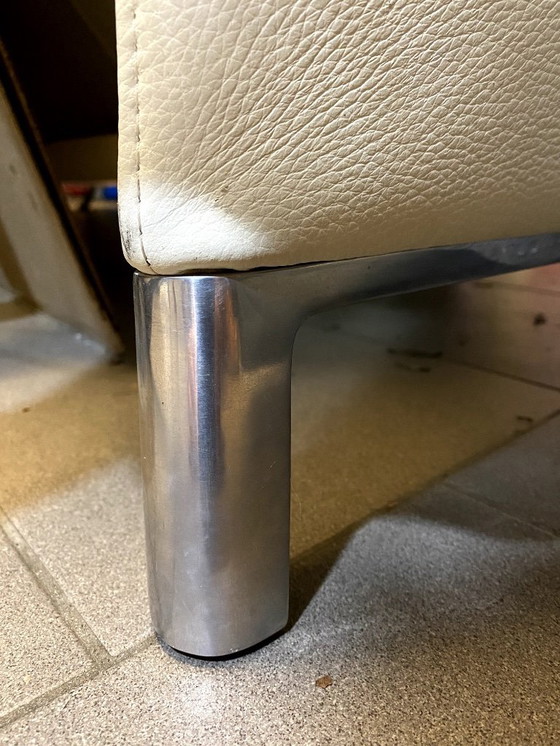 Image 1 of Leolux Felizia sofa with ottoman in leather