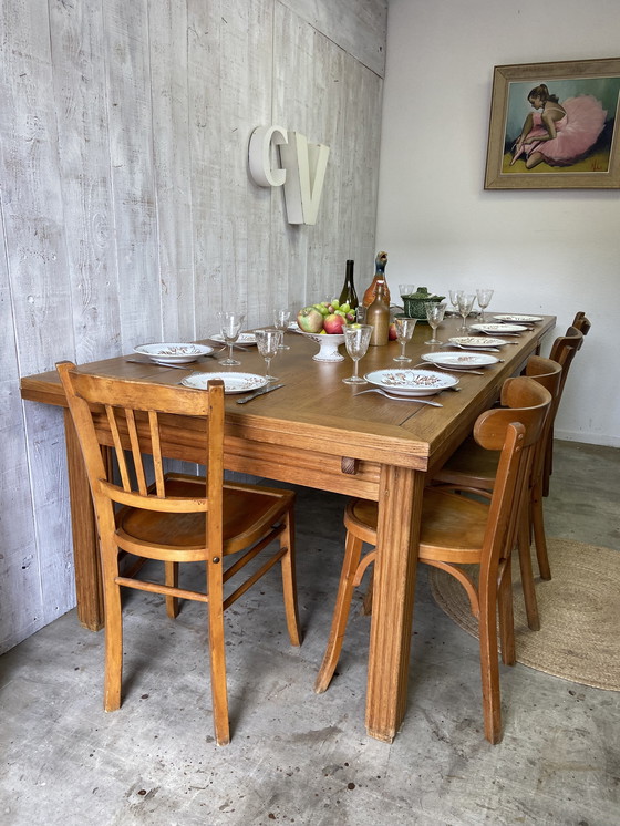 Image 1 of Table De Ferme 250/400 X 104Cm