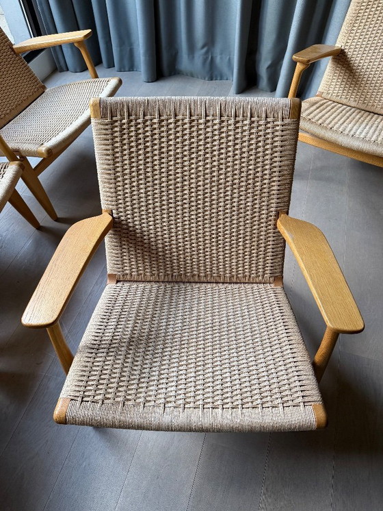 Image 1 of 5 poltrone Carl Hansen CH25 Style