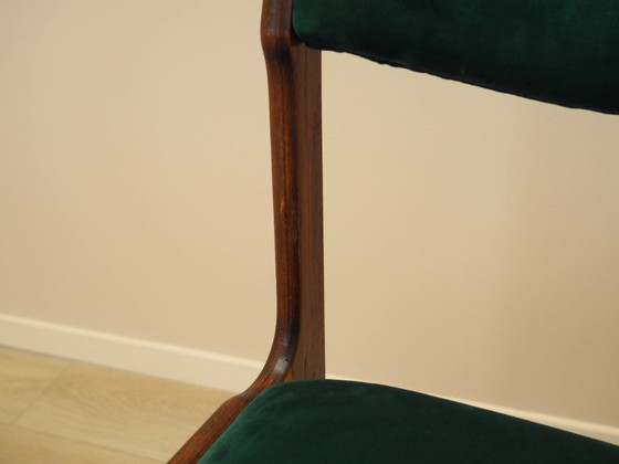 Image 1 of Set of six teak chairs, Danish design, 1970s, production: Denmark
