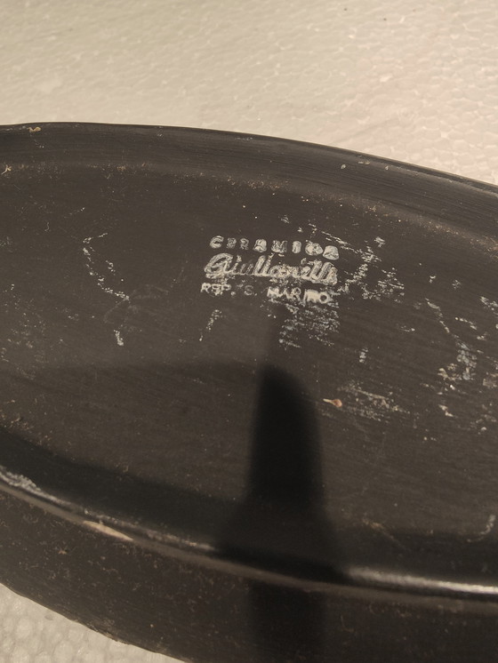 Image 1 of Large Ceramica San Marino Wall Plate Italy