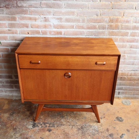 Image 1 of Meuble TV vintage, petit buffet, Louis Van Teeffelen pour Wébé