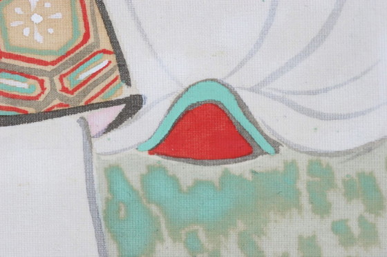 Image 1 of Takeuchi Hozan (Japón, 1872-1952) Pergamino colgante - 1927