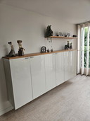 Armario de pared de alto brillo de Interstar