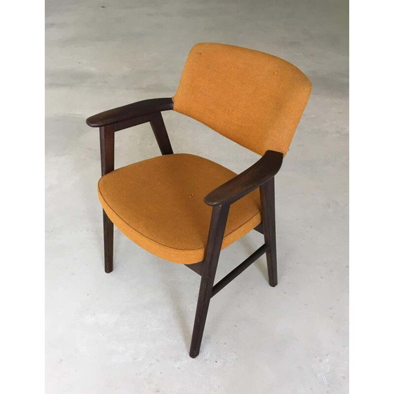 Image 1 of Vintage Desk Chair in Tanned Oak Erik Kirkegaard Danish 1960s