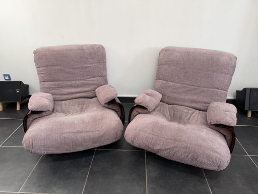 Coppia di poltrone Marsala di Ligne Roset