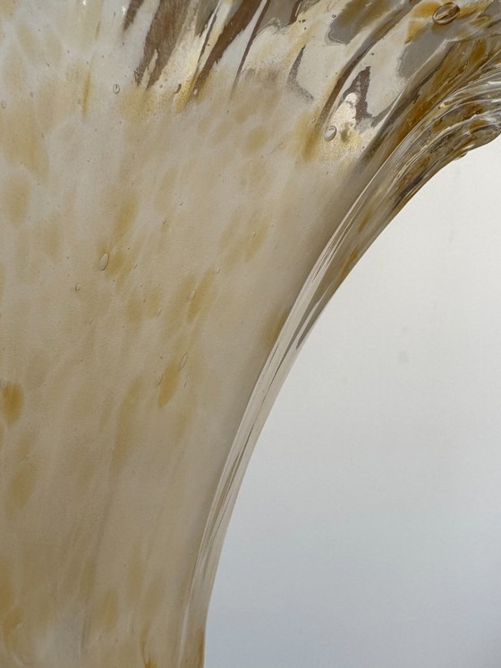 Image 1 of Paar antike Wandleuchten aus Muranoglas, Italien, 1980