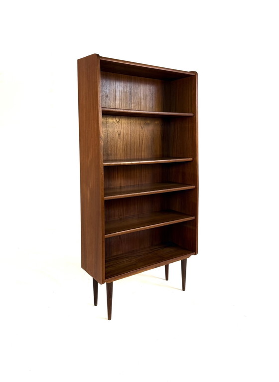 Image 1 of Vintage Deense teakhouten boekenkast ‘60