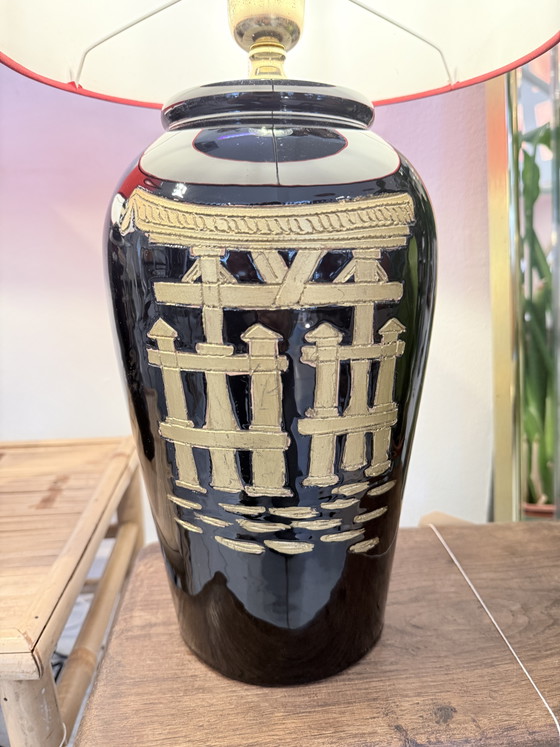 Lampade da tavolo vintage cinesi in stile Chinoiserie - set da 2 – Ceramic (photo 5 of 7)