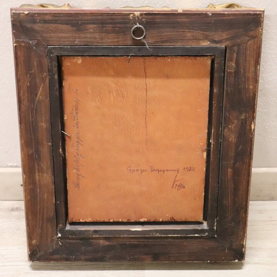 Image 1 of Mountain Landscape, Oil Painting on Board