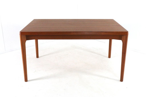 Henning Kjaernulf for Vejle extendable dining table Danish vintage