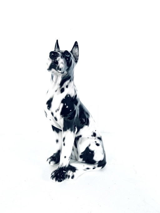 Vintage XL Keramik Deutsche Dogge '60er Jahre
