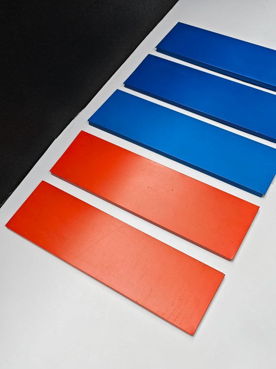 Tomado Shelving unit A. Dekker Marked blue orange – Metal (photo 6 of 12)