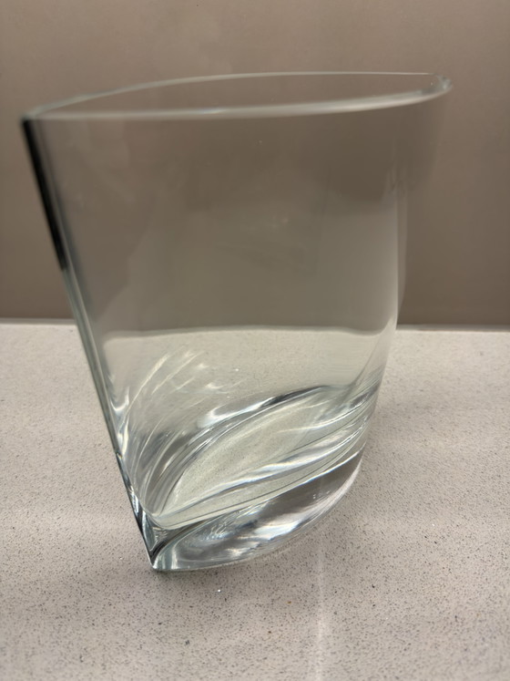 Image 1 of Heavy Krosno vase, 18cm height