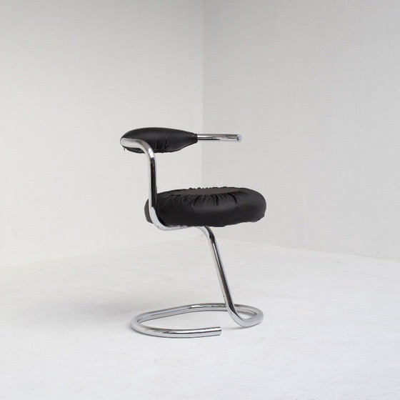 Image 1 of Set of Cobra Chairs by Giotto Stoppino