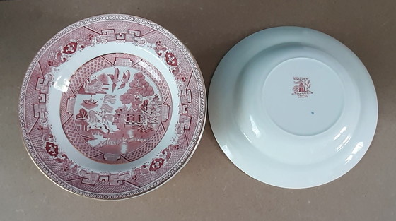 Image 1 of Vajilla con diseño de sauce llorón de Victoria Fenton