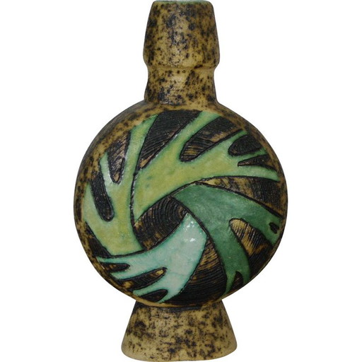 Vase vintage en céramique, Pays-Bas 1950