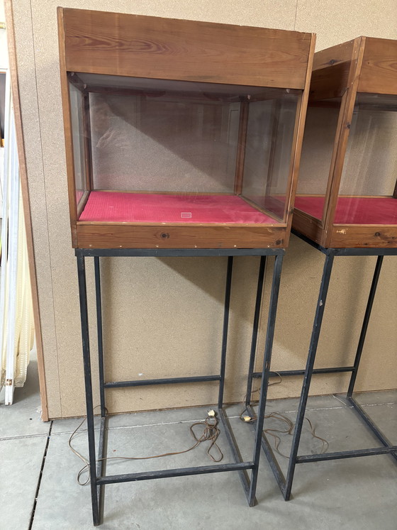 Image 1 of Vintage display cabinet / showcase / shop cabinet
