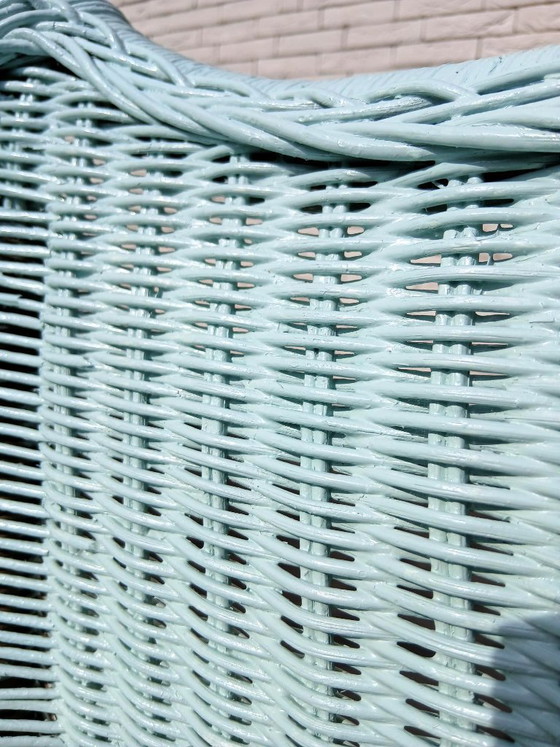 Image 1 of 2 x Mesch rattan charm armchairs