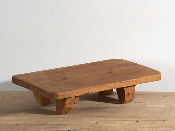 Table basse carrée antique (c.1920) #9 – Tables basses, Rustic (photo 2 of 10)