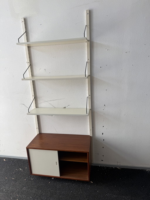 vintage Poul Cadovius Royal System wandsysteem uit de jaren 60, 