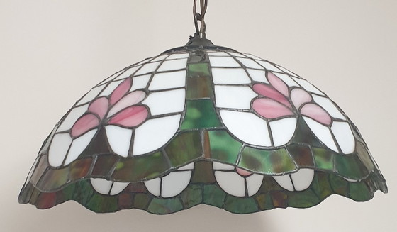 Stained Glass - Tiffany Style Lotus Flower Pendant Lamp (photo 44 of 65)