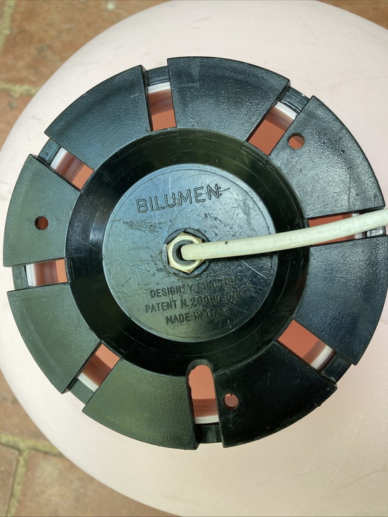 Image 1 of Roze Ballon Lamp Yves Christin Jaar 70/80