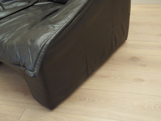 Image 1 of Leren fauteuil, Italiaans ontwerp, jaren 1960, Productie: Italië