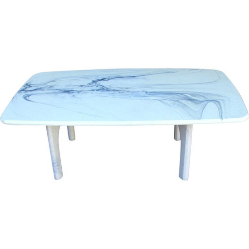 Mesa de centro de piedra vintage, 1970
