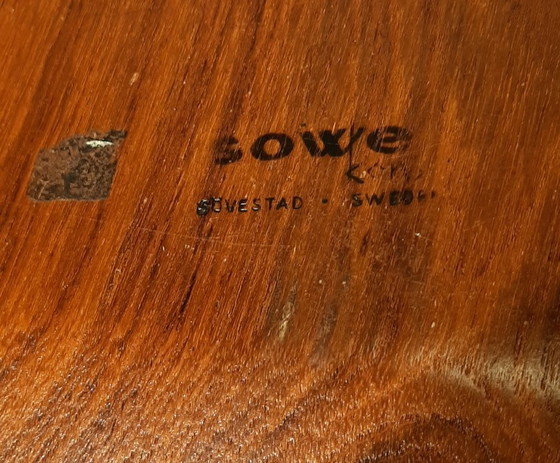 Image 1 of Cuenco de teca de Suecia, años 70