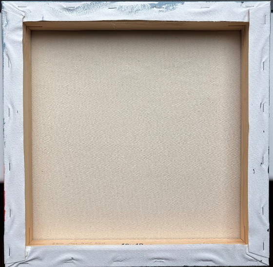 Image 1 of Segne dieses toxische Chaos – ausdrucksstarkes abstraktes Gemälde, inspiriert von Meer und Himmel