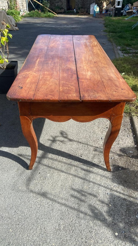 Escritorio de Olmo Macizo del Siglo XVIII Época Luis XV – Mesas de comedor, Madera (photo 12 of 18)