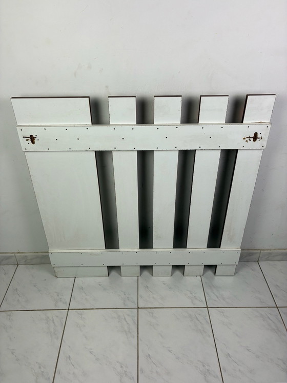 Appendiabiti vintage con specchio, effetto palissandro, Vetro, Plastica, Arancione (foto 14 di 15)