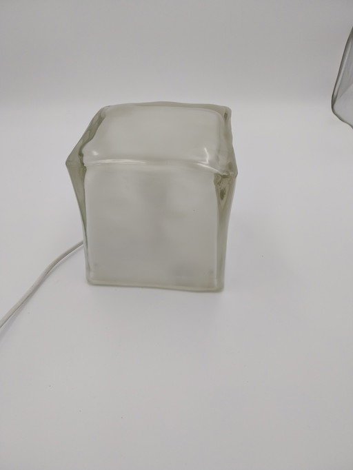 1 x lampe de table ice cube by Ikea by Hendrik lander iviken 1990