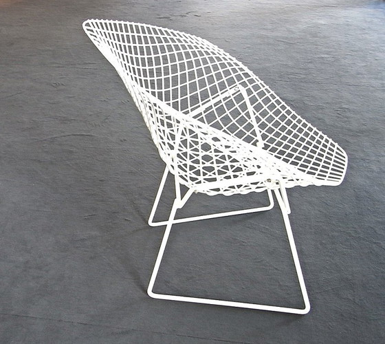 Image 1 of 2 sedie Diamond, Harry Bertoia, 1952 Knoll International, set di 2 pezzi degli anni '80