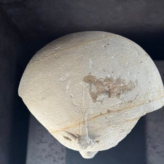 Image 1 of Statua in pietra di un faraone - ispirata all'antico Egitto (1900 circa)