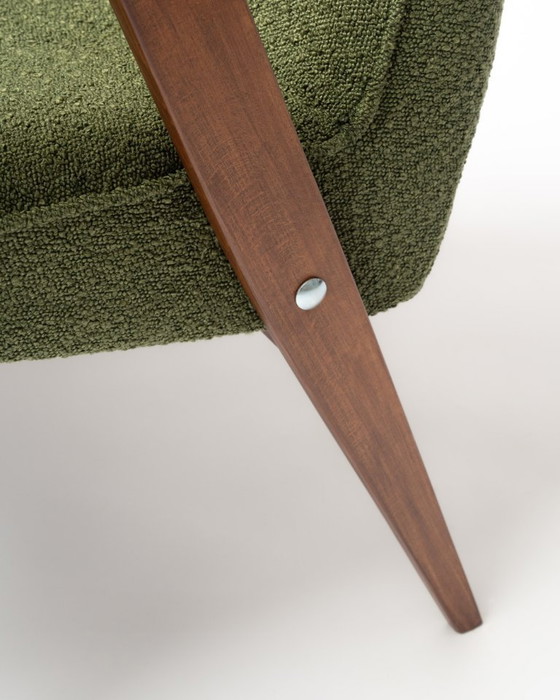 Image 1 of Fauteuil restauré de style moderne du milieu du XXe siècle : J. Chierowski, modèle 366