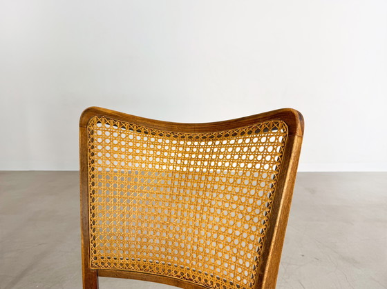 Image 1 of Conjunto original de tres sillas Thonet A811/1 Josef Hoffmann 1951 Tapizadas
