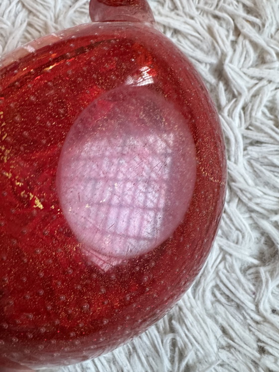 Image 1 of Murano Sommerso pocket emptier from the 70s