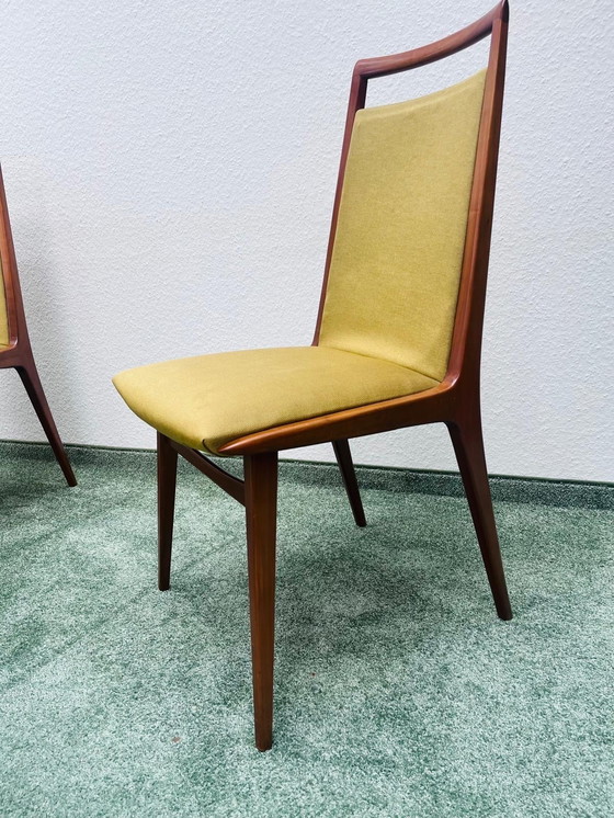 Image 1 of Ensemble de 6 chaises de salle à manger Casala du Mid Century - Design original des années 1960