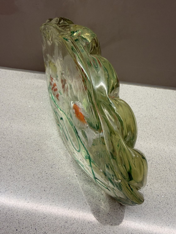 Vintage Murano Aquarium with three fish – attributed to Alfredo Barbini for Cenedese – Decorative Objects (photo 7 of 15)